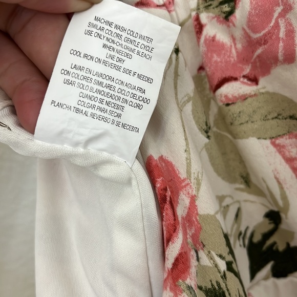 Speechless Womens Juniors Floral Fit & Flare Halter Dress Ivory 7 - Picture 14 of 16